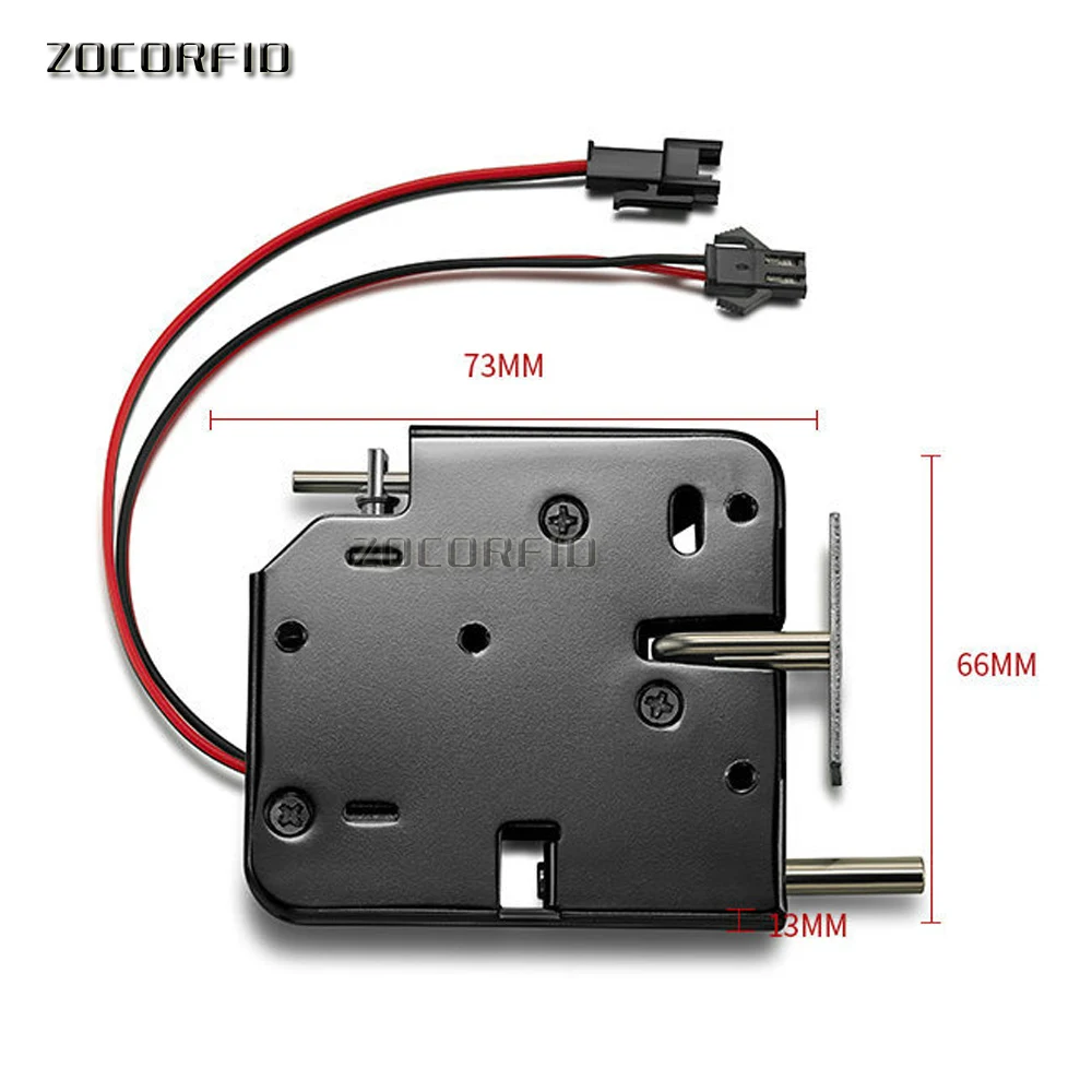 cupboard electrical Lock Picks latch Electromagnetic Lock for Electronic Locker Smart Cabinet Lock with spring rod