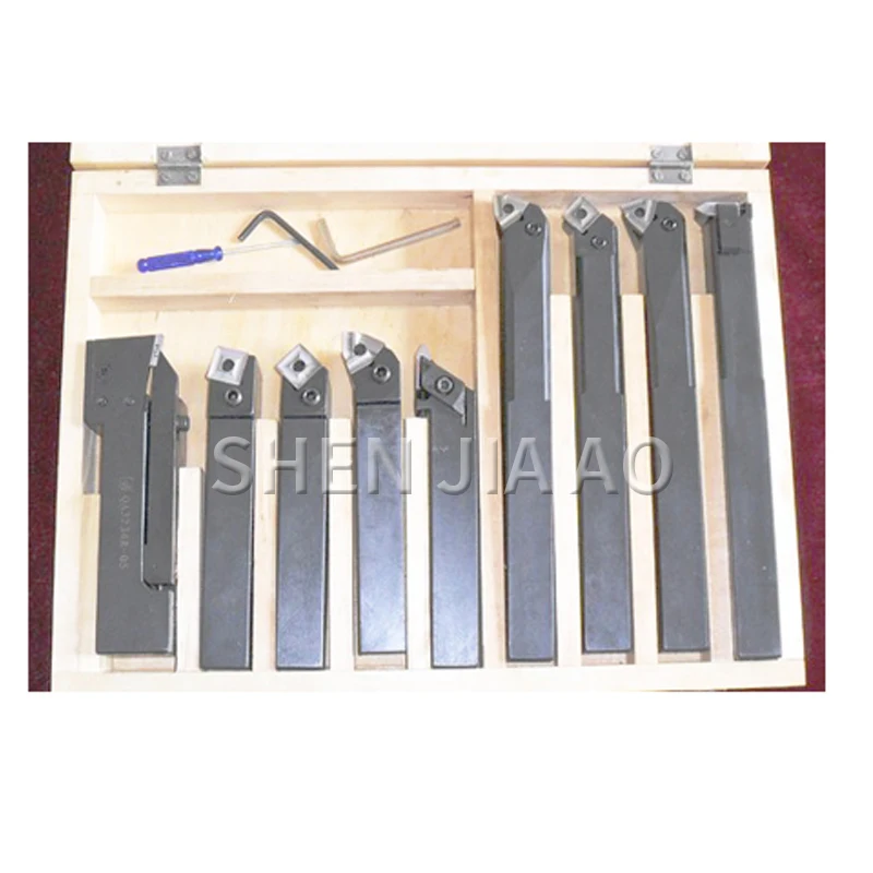 1PC Turning Tool CNC Lathe Turning Carbon Steel Turning Tool 25/32MM Portable Lathe Machine Clip Type Indexable Turning Tool Set