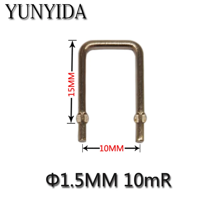 01-02  Manganin resistance / sampling resistor 0.01R/10mR / pitch 10mm / 1.5mm diameter   20pcs