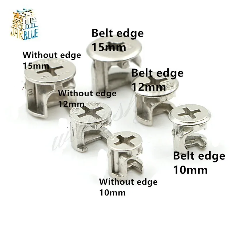 20pcs Thickening Three In One Connector Eccentric Wheel / Hardware / Connector / Furniture Hardware Diameter 15mm/12mm/10mm