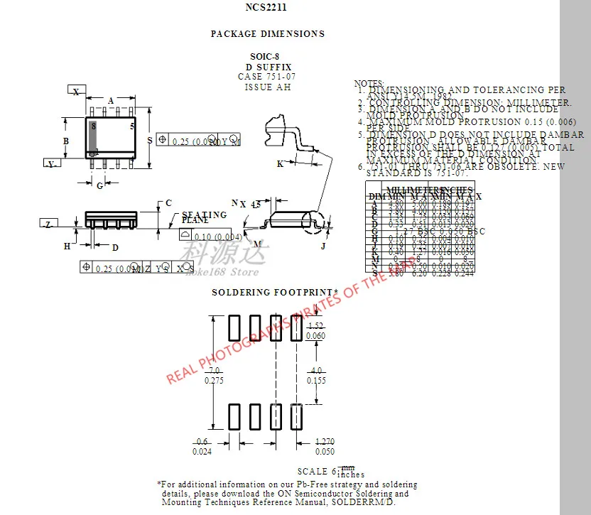 10ชิ้น/ล็อตNCS2211DR2G N2211 SOP8
