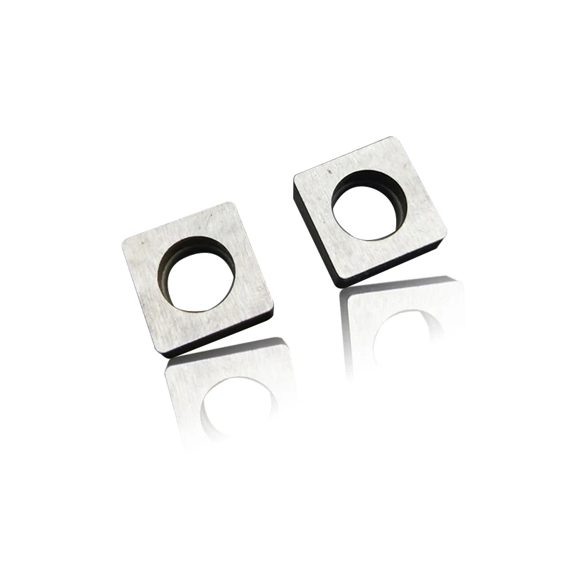 10 Pcs Pisau Pad MS1504 untuk Dua Sisi Square Masukkan SNMG1506 Pemegang Aksesoris Gasket Seismik Besi Tungsten Carbide