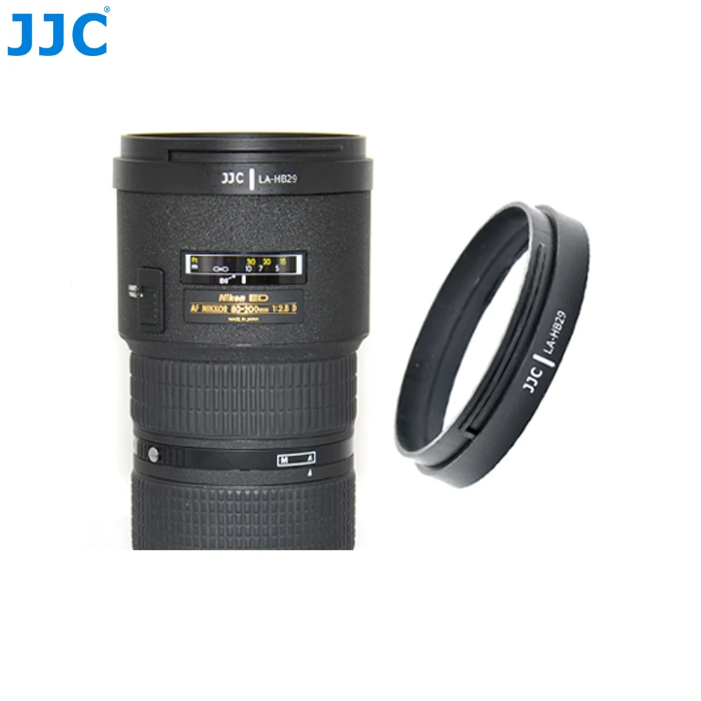 JJC Camera Lens Hood Adapter For NIKON AF Zoom-Nikkor 80-200mm f/2.8D ED Lens to use with NIKON HB-29 or JJC LH-29