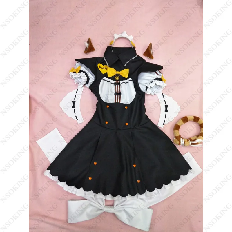 

Azuki Cosplay Orange Maid Costume