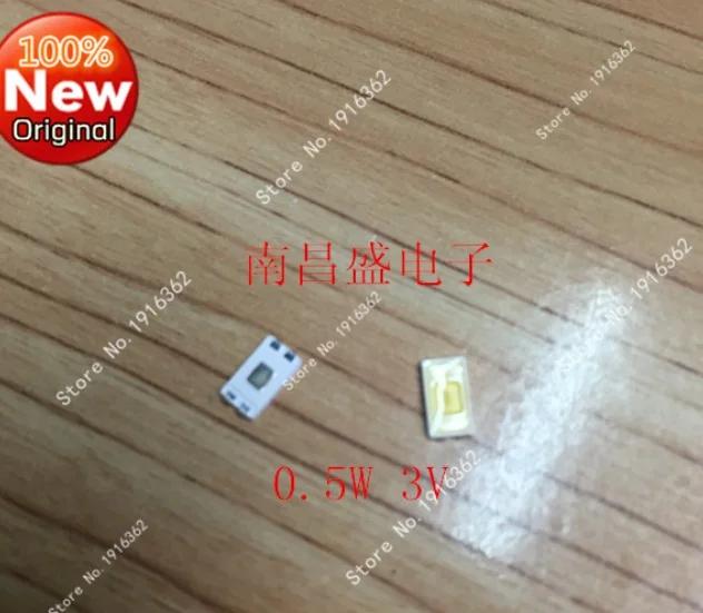 

200PCS/Lot LED 5630 SMD lamp Po LCD TV display backlit single chip highlight 0.5W3V white light