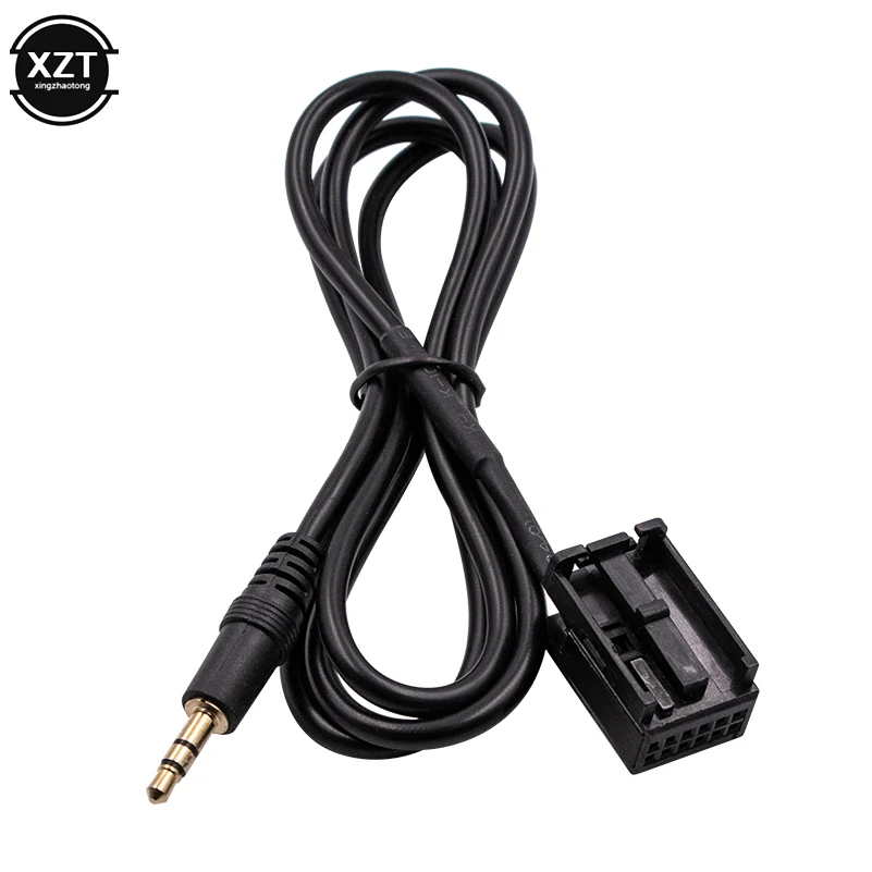 Universal CD 6000 AUX Audio Input 3.5mm Cable With Four Removal Keys For Ford connecting computer headsets Earphone Accessories