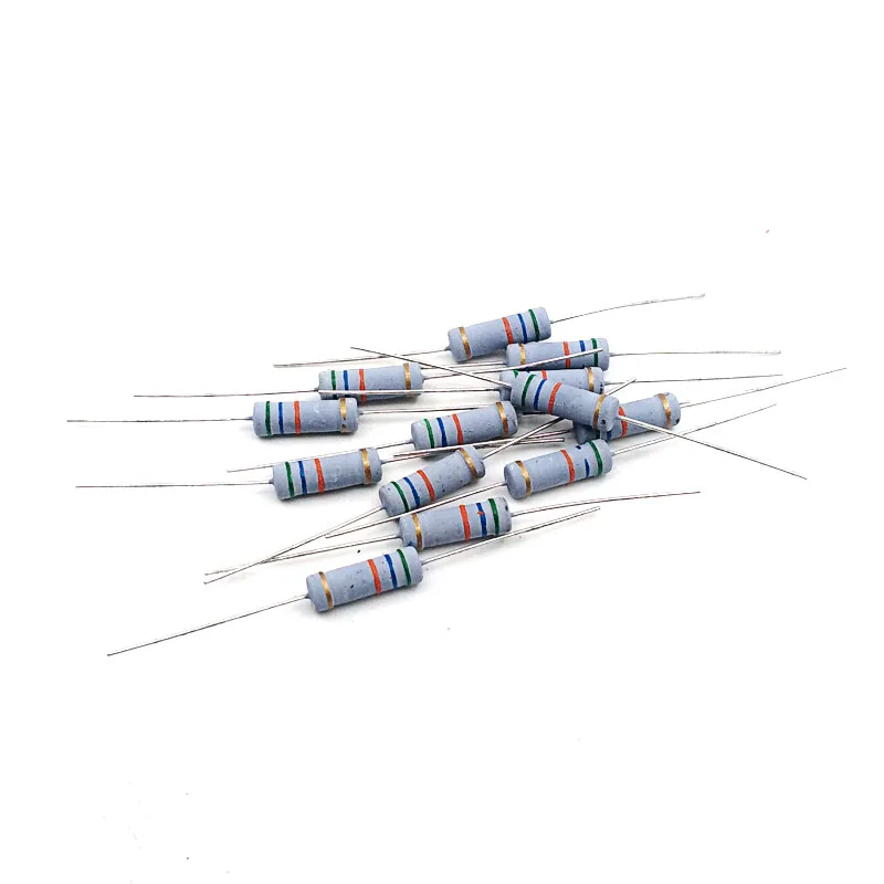 1000pcs 3W 5% Carbon Oxide Film Resistor 0.22 0.47 0.5 1 1.5 10 47 100 220 330 1K 10K 100K 470K Ohm 10Kohm DIY Resistors