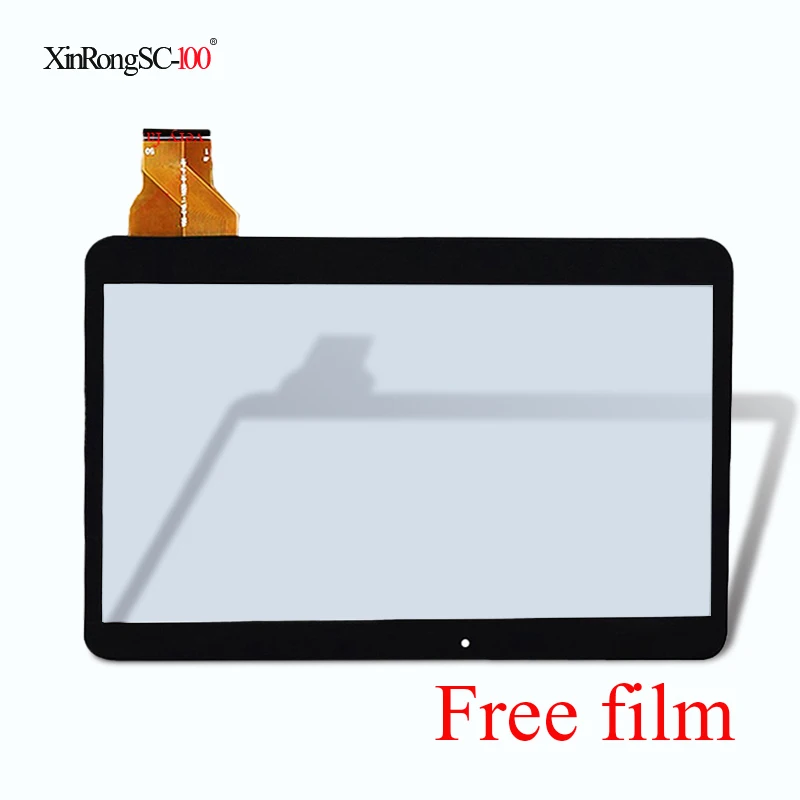 

Free film 10.1 Inch For IRBIS TZ11 TZ12 TX14 TX19 tablet pc capacitive touch screen panel digitizer glass VTC5010A28-FPC-1.0