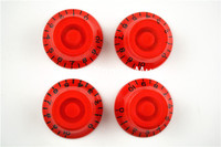 Niko 1 Set of 4pcs Red Electric Guitar Knobs For LP SG Style Electric Guitar Free Shipping Wholesales