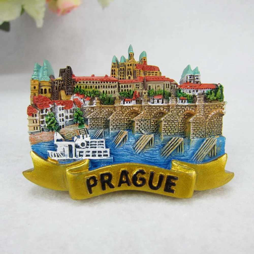 

Czech, Sally Bridge Fridge Magnets, Tourist Souvenirs, Refrigerator Magnetic Stickers, Home Decor, Creative Decoration