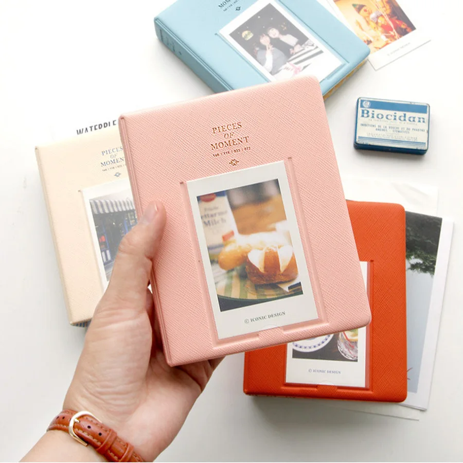 64 Pockets Book Album for Fujifilm Instax instant Mini 11 9 8 7s 70 25 50s 90 Mini Films 3/4 inch Photo paper