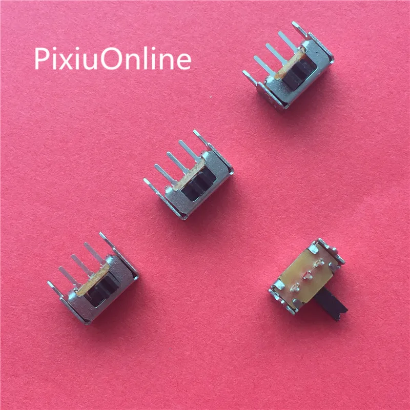 

20PCS SK12D07 Handle 2/3/4/5/6/7MM Toggle Switch 3Pin PCB 2 Position 1P2T SPDT Miniature Slide Switch Side Knob