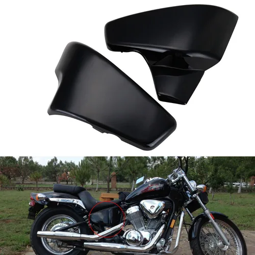 Seitendeckel-cubierta para batería de coche, accesorio para Honda VT 600 Shadow VLX Deluxe Steed 400VLS