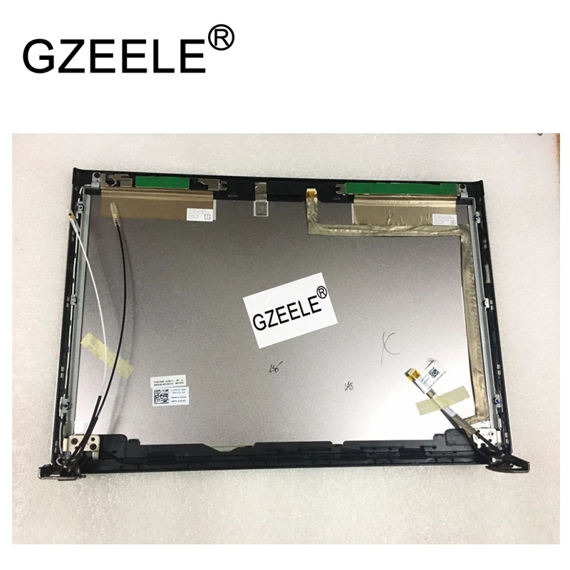 

GZEELE NEW for DELL VOSTRO 3300 V3300 LCD Back Cover Lid Assembly top case silver