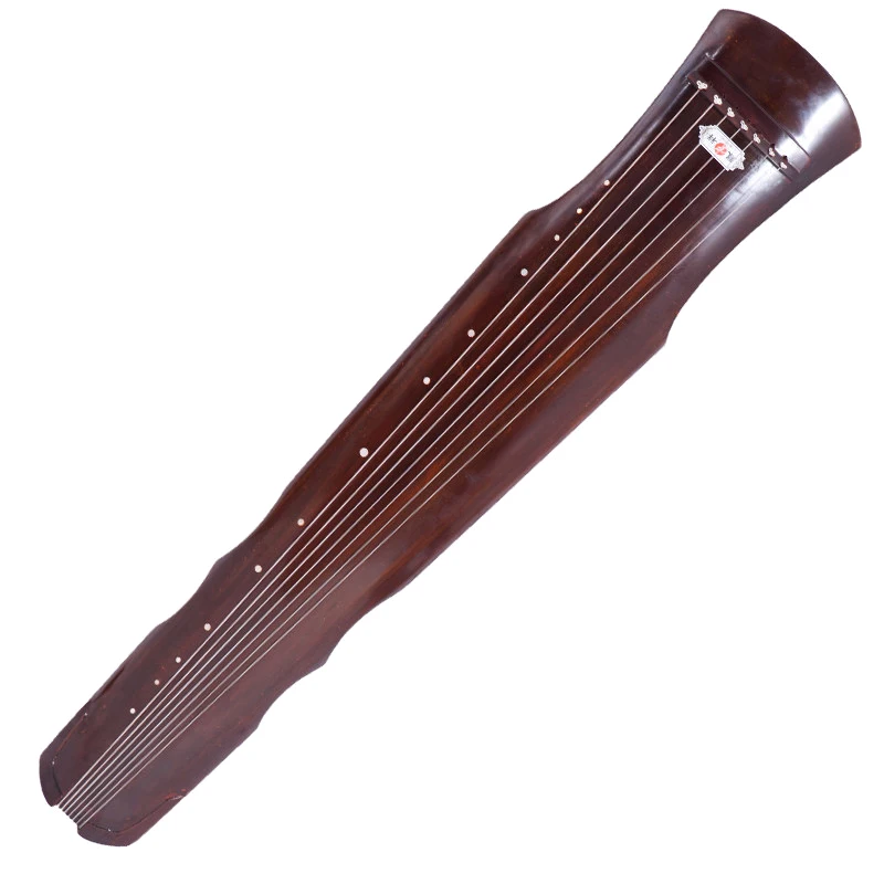 Chinese Guqin Fuxi-type Old Fir Solid Wood Guqin Beginner High-end Performance Level 7 Strings Ancient Zither with Accessories