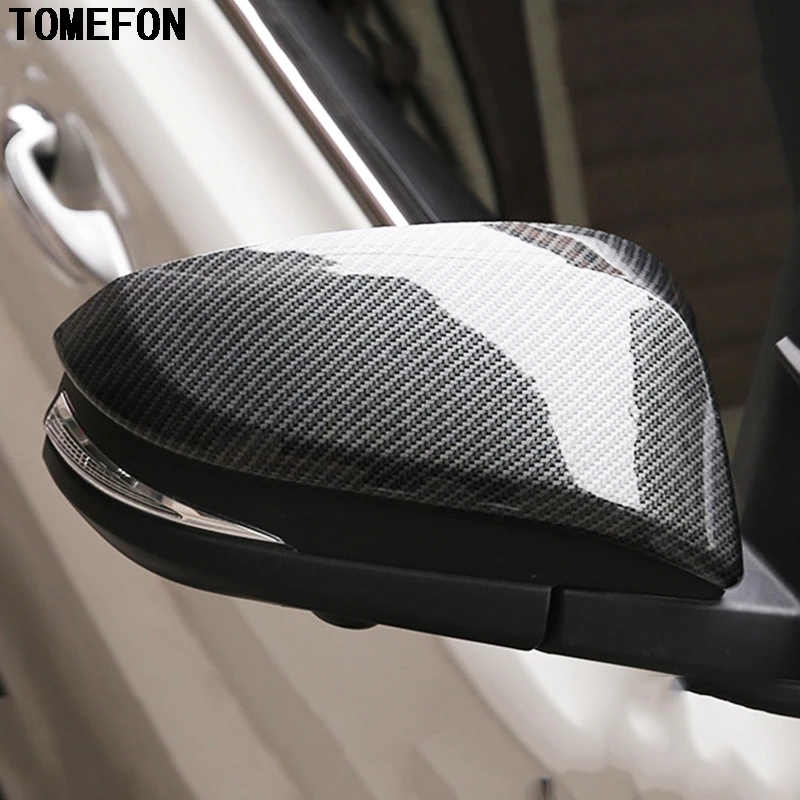 TOMEFON 2016-2017 For Toyota Hilux Styling Side Mirror Rearview Cover Trim For Toyota Innova 2016+ For Toyota Fortuner 2016 +