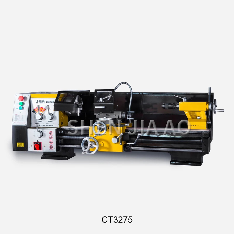 CT3275 High Precision Industrial Grade Lathe Heavy Multi-function Bench Lathe With Triaxial Raster Digital Display 220/380V 1PC