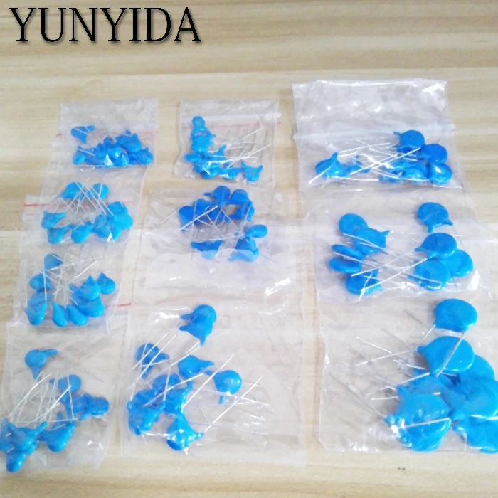 DIY KIT 100pcs=10value*10pcs  Safety Y capacitor  KIT 400VAC  250VAC   471  102   222M   472M 103M  EACH  10PCS