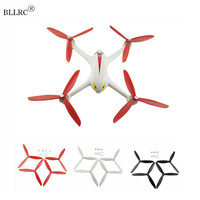 MJX B3 B2 B2C Propellers Hubsan H501S 4Pcs Upgrade 3-Blade Fan For B2W Bugs 3 Bugs 2 Brushless Quadcopter RC Spare Parts