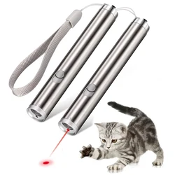 Laser Pointer for Cats Dog Chaser Toys 2 in 1 Multi Function Laser Pointer Pen Exercise Training Tool LED Flashlight Child Gift