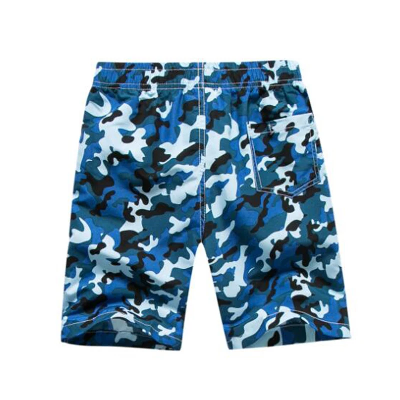 7-16Yrs Kids Camouflage Shorts Boys Military Style Casual Shorts Boys Summer Beach Shorts New Fashion Streetwear Elastic Waist