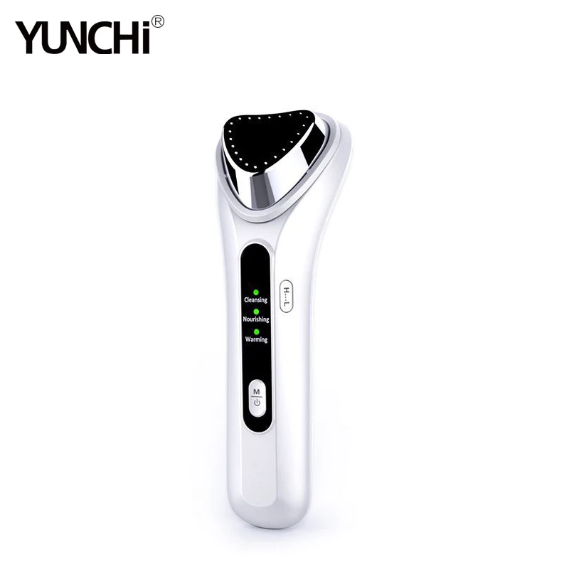 Face Cleansing Device Sonic Vibration Massage Facial Beauty Nourishing Warming Instrument Constant Temperature Hot Compress