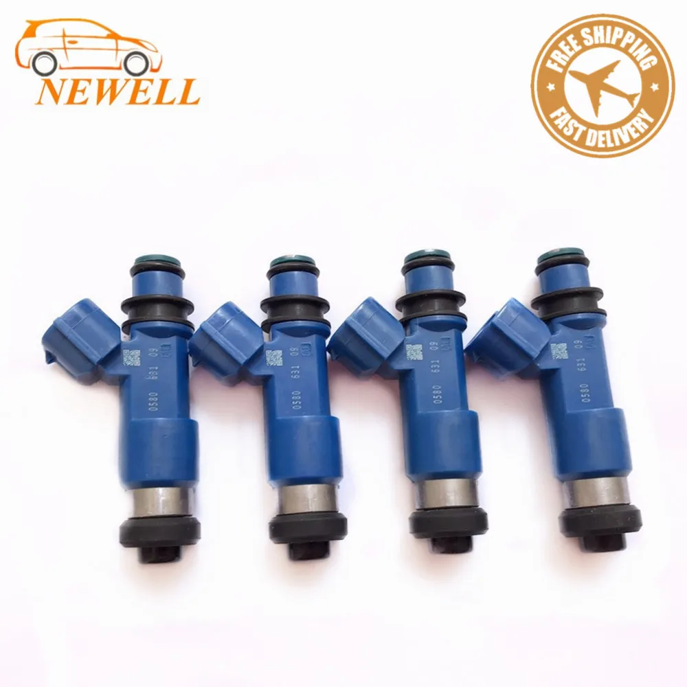 

4Pcs Hot Fuel Injectors for Subaru WRX / STI Dark Blue 565cc 16611-AA720 CSL2017