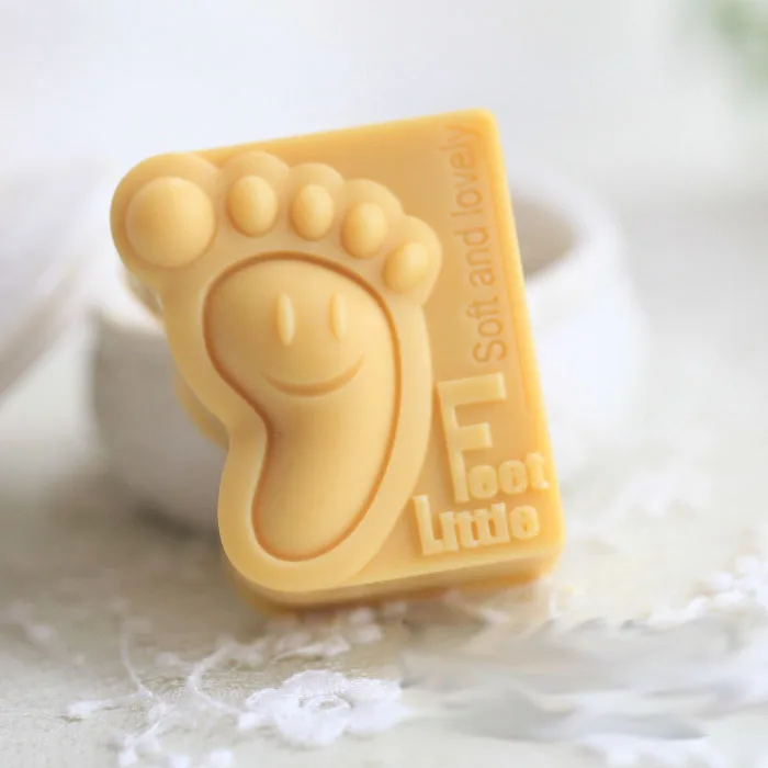 foot  candle  handmade soap birthday cake decorative mold