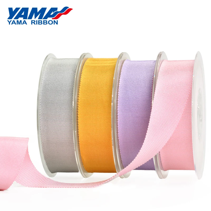 YAMA Rayon Petersham Ribbon 100Yards/roll 6 9 13 16 19 25 38 mm for Diy Handmade Gift Decoration Wedding Fashion Ribbons