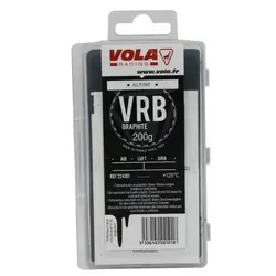 VOLA VBR Graphite Base wax For GS and Super G,Downhill on very cold and dry snow 200g