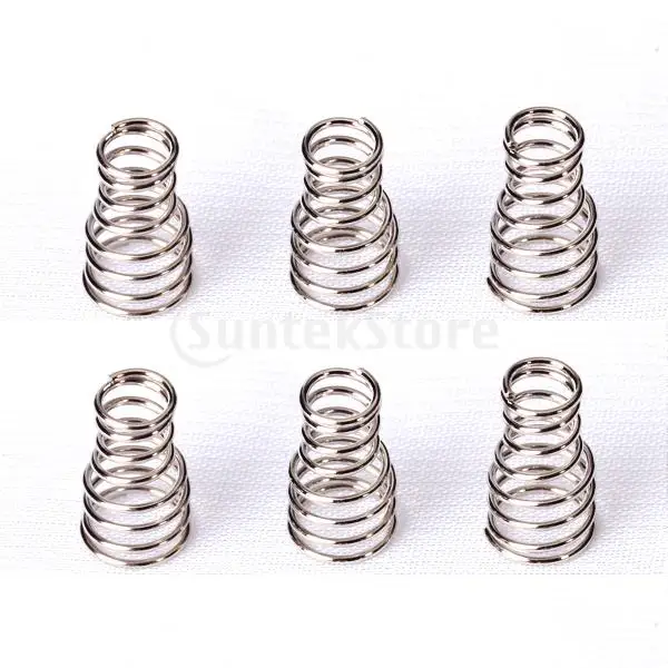 6pcs Guitar Pickup Springs for   Telecaster 12mm