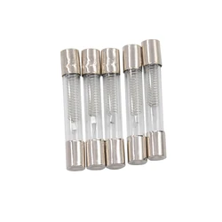 5pcs 5KV Special Microwave Oven Fuse 6*40mm 0.6 0.65 0.7 0.75 0.8 0.85 0.9 A Glass Tube Fuse 700MA 6x40mm High-Pressure Fuse