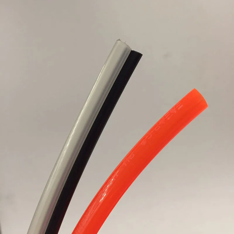 SAT9205 PU luvas de Nylon Anti-corrosão Mangueira 4*6 4*6 5*8 3 pcs 10 metros para Dupla Bico Injetor De Pulverizador Agente AB