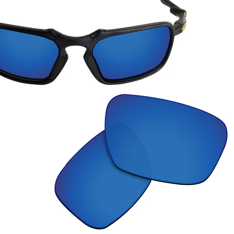 

SmartVLT Replacement Lenses Polarized for Oakley Badman Sunglasses - Pacific Blue