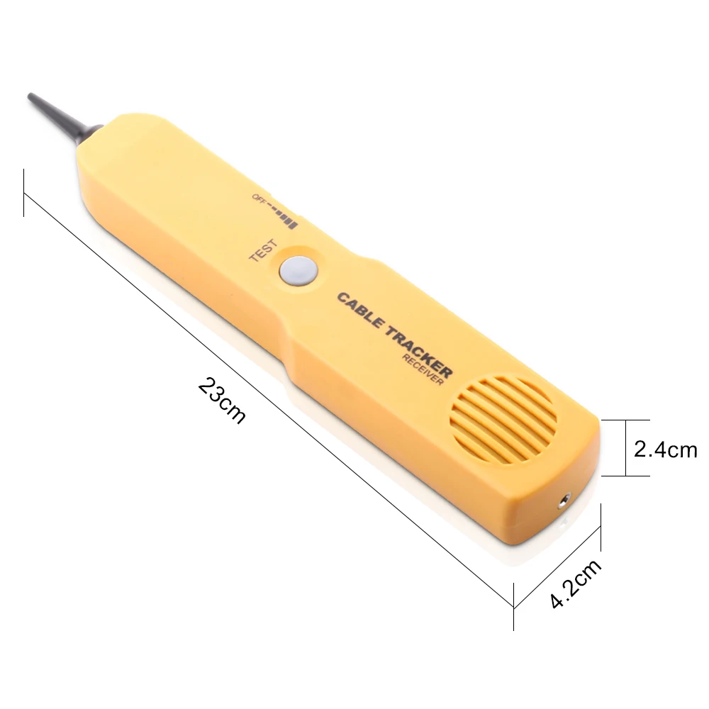 RJ11 Network Tools Kit Cable Tracker Wire Tester Cable Finder Toner Diagnose Tone Telephone Line Finder Detector