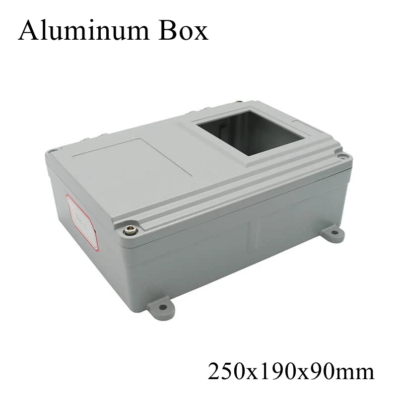 

FA15-5 250x190x90mm Waterproof Aluminum Junction Box Electronic Terminal Sealed Diecast Metal Enclosure Case Connector Outdoor