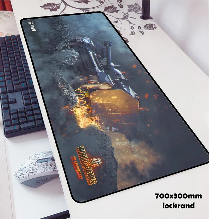 월드 오브 탱크 마우스 패드 700x300x3mm 패드 마우스 notbook 컴퓨터 padmouse wot 게임용 마우스 패드 게이머 키보드 마우스 매트