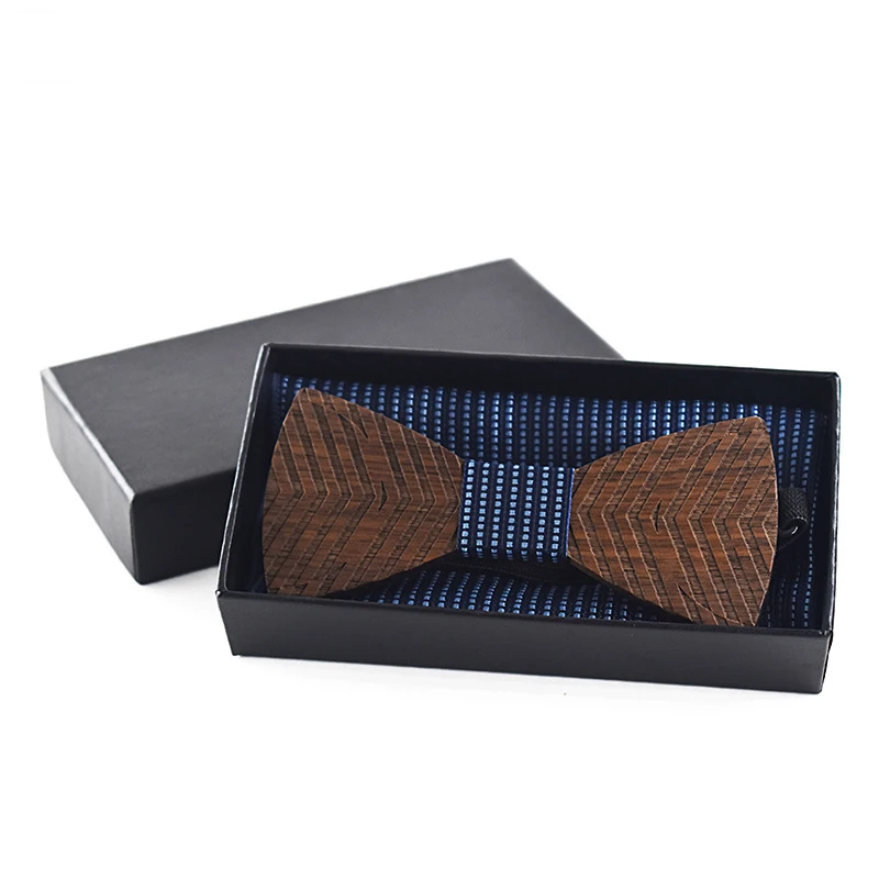 Handmade Wood Bow Tie For Men Women Suit Papillon Corbatas Tie Wedding Cravat Party Ties Wood Ties