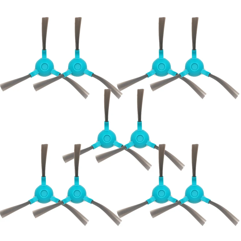 6/10 조각 고품질 측면 브러시 로봇 스위퍼 액세서리 conga 1390 1290 진공 청소기 교체