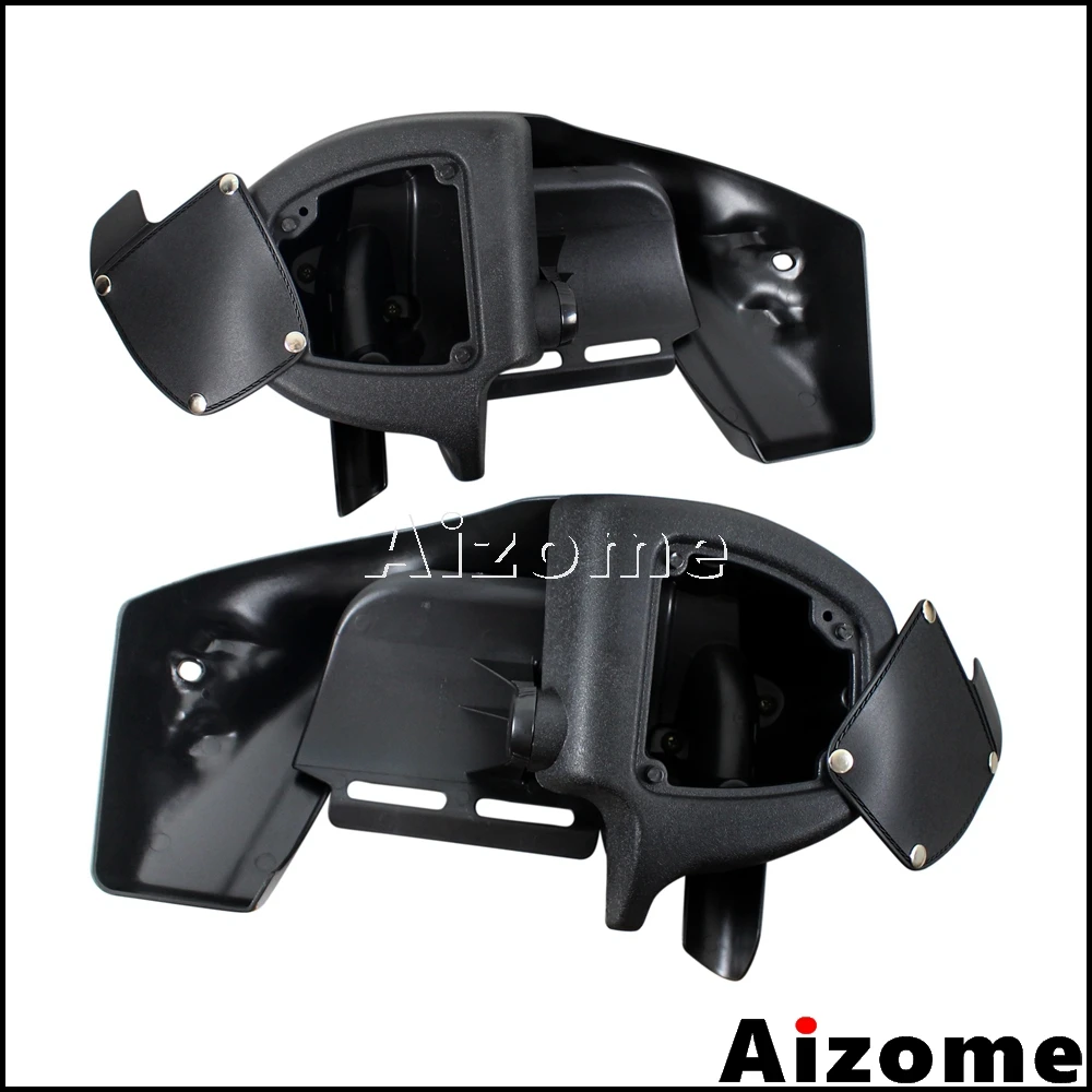 Motorcycle Lower Vented Leg Fairings Glove Box For Harley Touring Road King Street Glide Electra Glide Ultra Classic 1983-2012