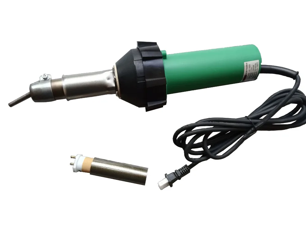 Professional Heat Gun 1600W Plastic Welding Gun Hot Air Gun With Built-In Air Motor & Temperature Control Hand Tool