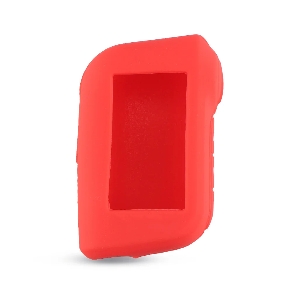 KEYYOU A93 Keychain Silicone Cover Key Case Prefect For Starline A93 Two Way Car Alarm Remote Controller A63 LCD Transmitter