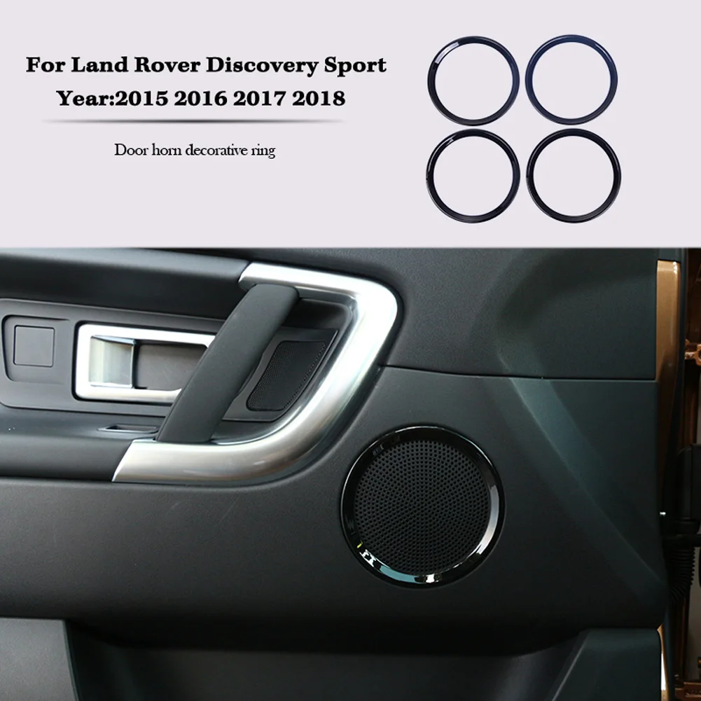 New! For Land Rover Discovery Sport 2015 2016 2017 2018 Car Luxury Entire Interior Moldings Gloss Black Full Kit Car Accessories