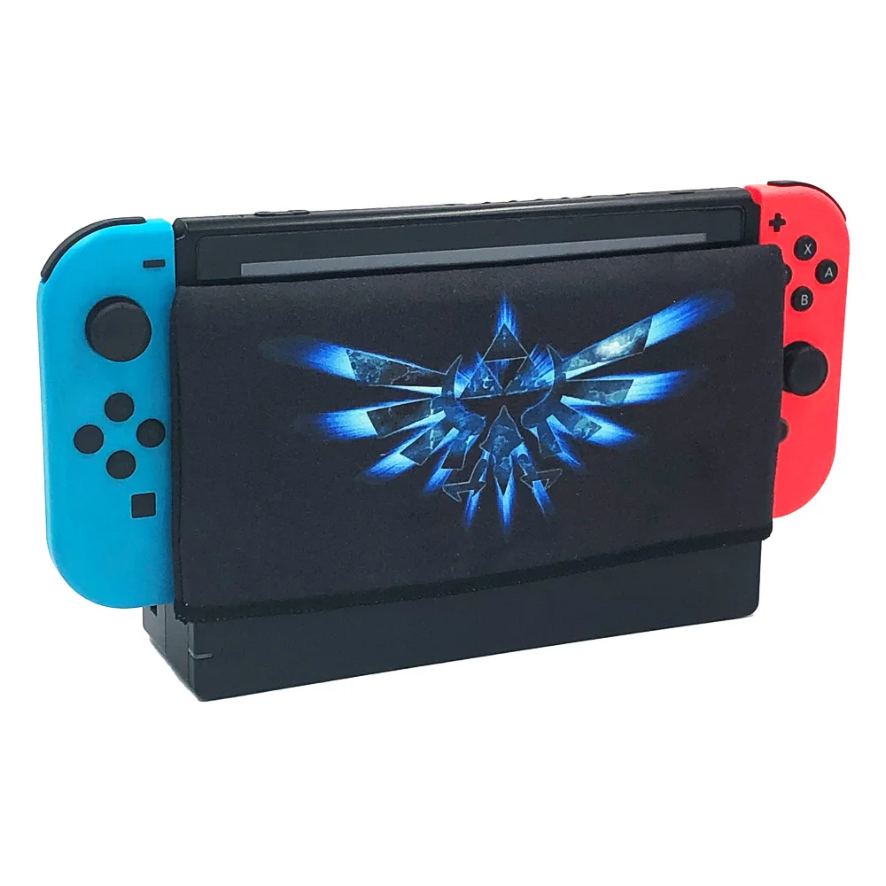 Nintend Switch Dock Cover Sleeve Dock Sock Decal Soft Suede Anti-scratch Accessories Suitable for OLED Nintendos Switch Dock