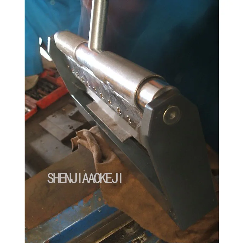 New Small manual bending machine 11224 Aluminum plate galvanized plate folding machine desktop bending machine tools 1pc