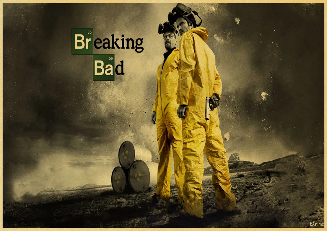 Breaking Bad Poster Kraft paper Retro Poster High Quality Painting Wall Decoration