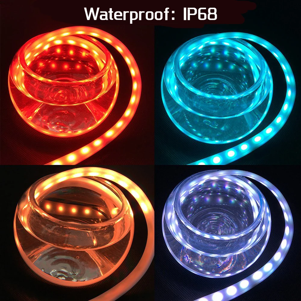 Niscarda 4 Mode 120cm Car Rear LED Trunk Additional Stop Light Strip Auto Turn Signal Flexible Tailgate Luggage Warnning Lamp