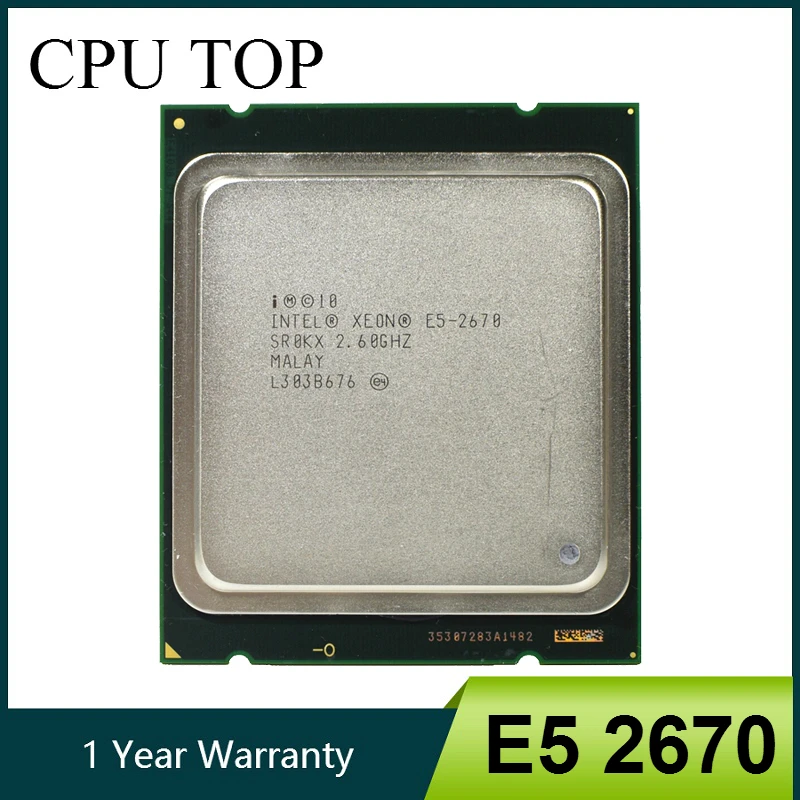 Intel Xeon E5 2670 SR0KX Processor 2.6GHz LGA 2011 CPU