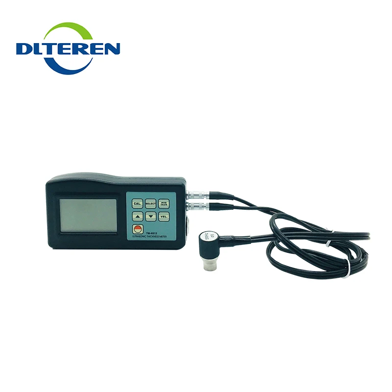 Portable ultrasonic pipe wall thickness measuring meter TM-8812 ultrasonic thickness gauge