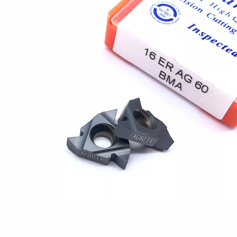 10pcs 16ER AG60 AG55 A60 G55 16IR BMA Carmex CNC Threaded Carbide Inserts Carmex Lathe Turning Blade Tool